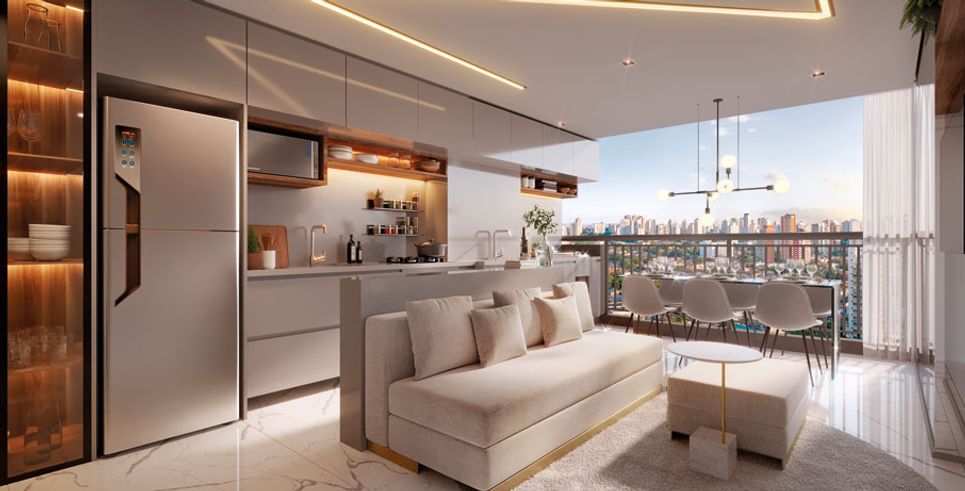 Living 53m²
